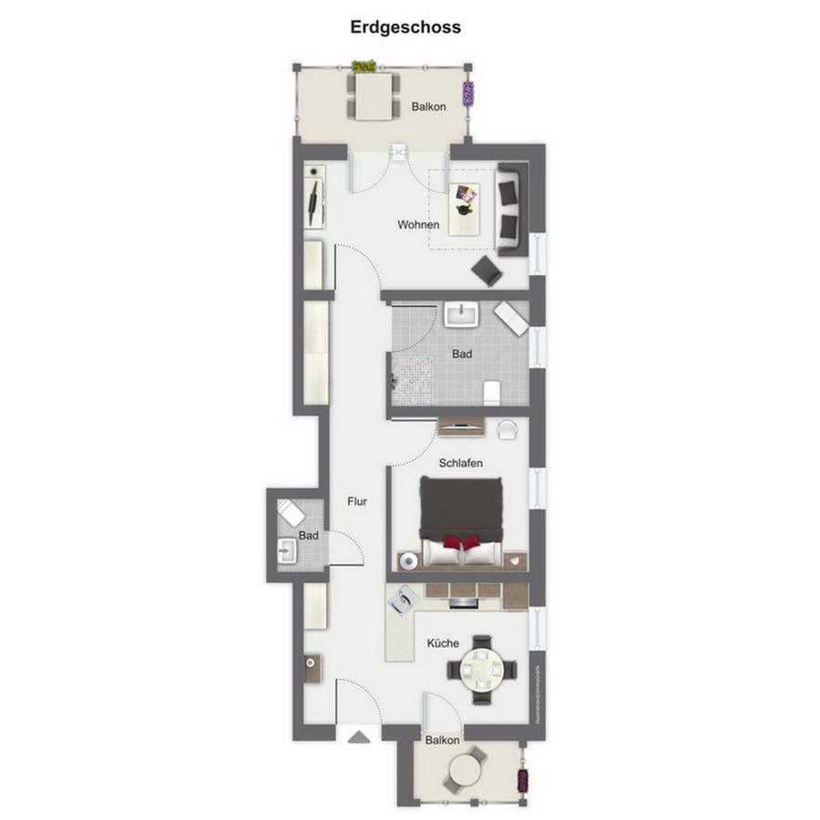 Strandvilla Scholle - Lachs Wohnung 01 Болтенхаген Екстериор снимка